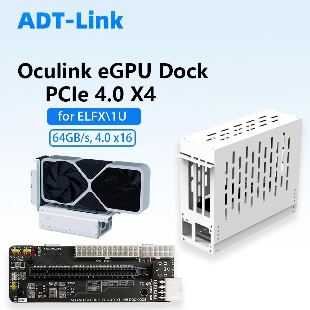 External Gpu Dock Pcie 4.0 Oculink - Station d'accueil pour carte graphique Oculink