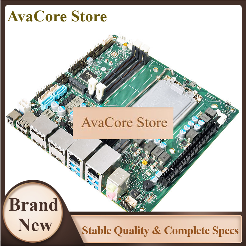 Lga 1700 Ddr5 Itx Motherboard - Carte mère AvaCoreITX610B Mini ITX industrielle,