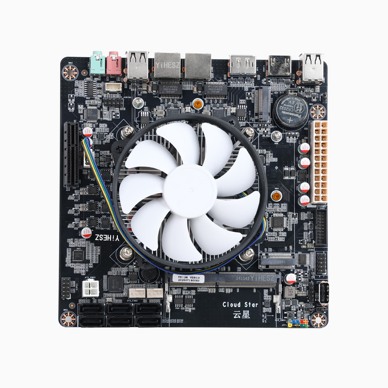 Nas Motherboard N100 6 Sata - Carte mère NAS DDR4 N100/N150 6*