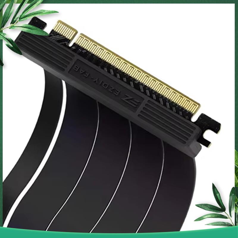 Pcie 4.0 X16 Riser Cable 90 Degree - (NOUVEAU) Support de montage GPU Vertical
