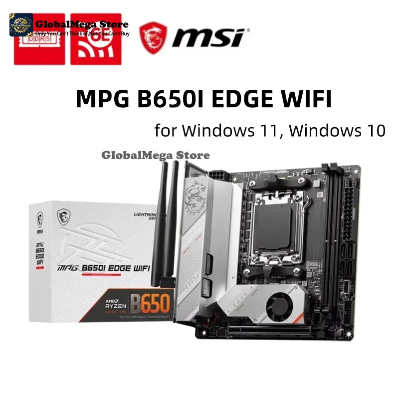 B650 Itx Motherboard Wifi - Nouvelle carte mère MPG B650I EDGE