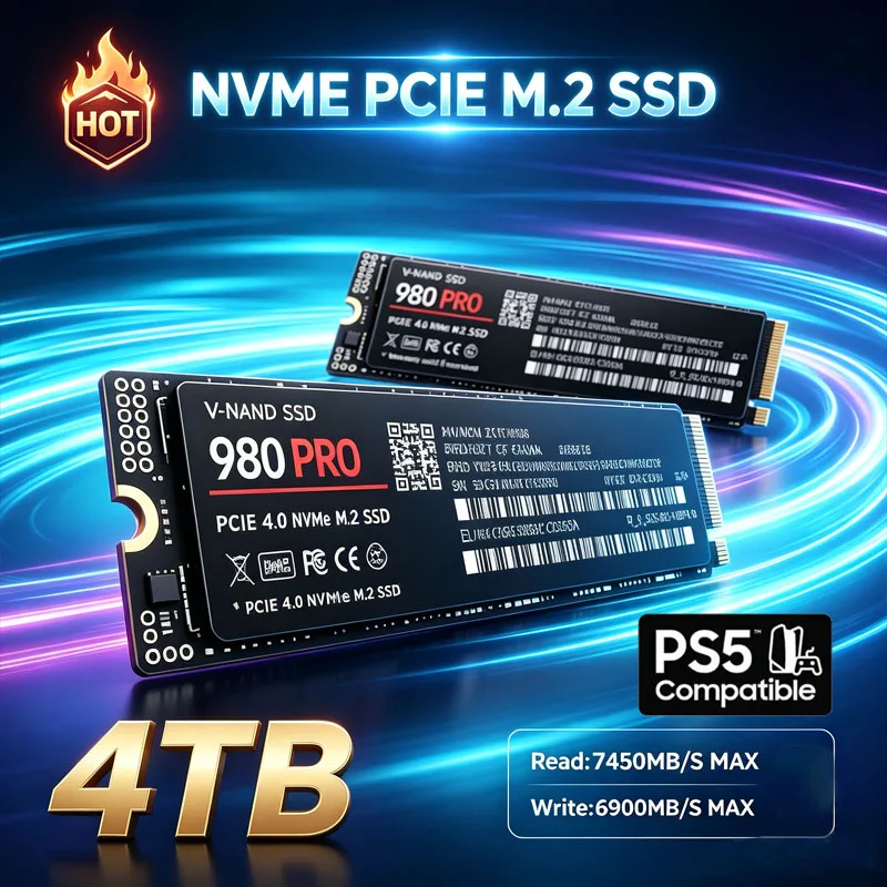 M.2 Nvme 4Tb Pcie 4.0 Ssd - SSD NVMe M.2 Gaming 980 PRO