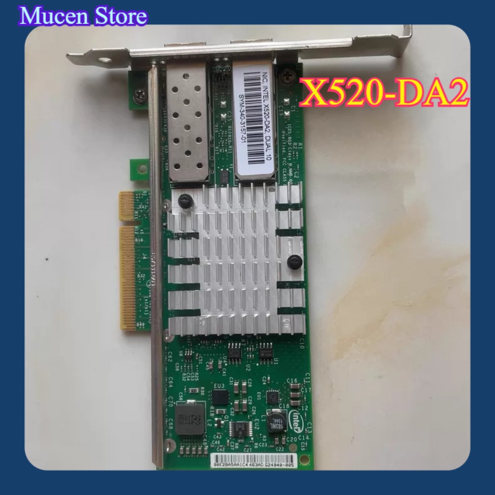 Carte réseau X520-DA2 10 Gb SF - 10Gb Sfp+ Pcie Network Card Dual Port avis et prix