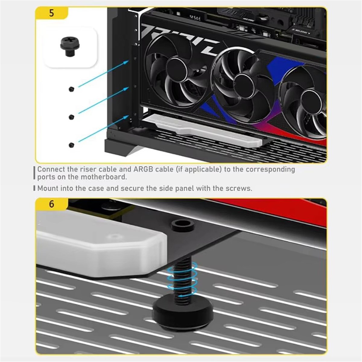 Support de montage vertical po - Pcie 4.0 X16 Riser Cable 90 Degree avis et prix