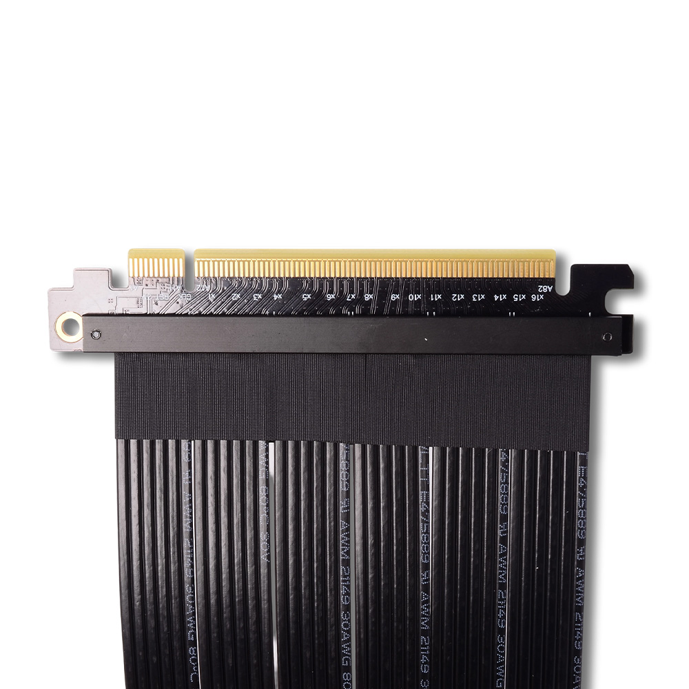 Câble adaptateur Riser argent  - Pcie 4.0 X16 Riser Cable 90 Degree avis et prix