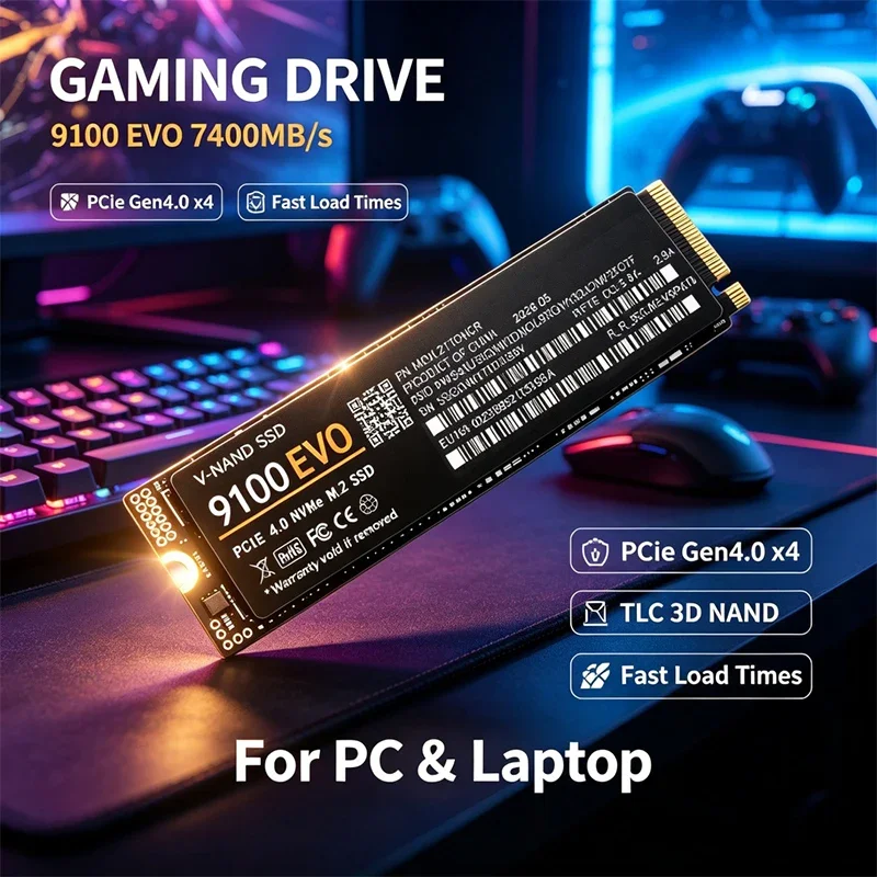 SSD NVMe M.2 Gaming 9100 EVO P - M.2 Nvme 4Tb Pcie 4.0 Ssd avis et prix
