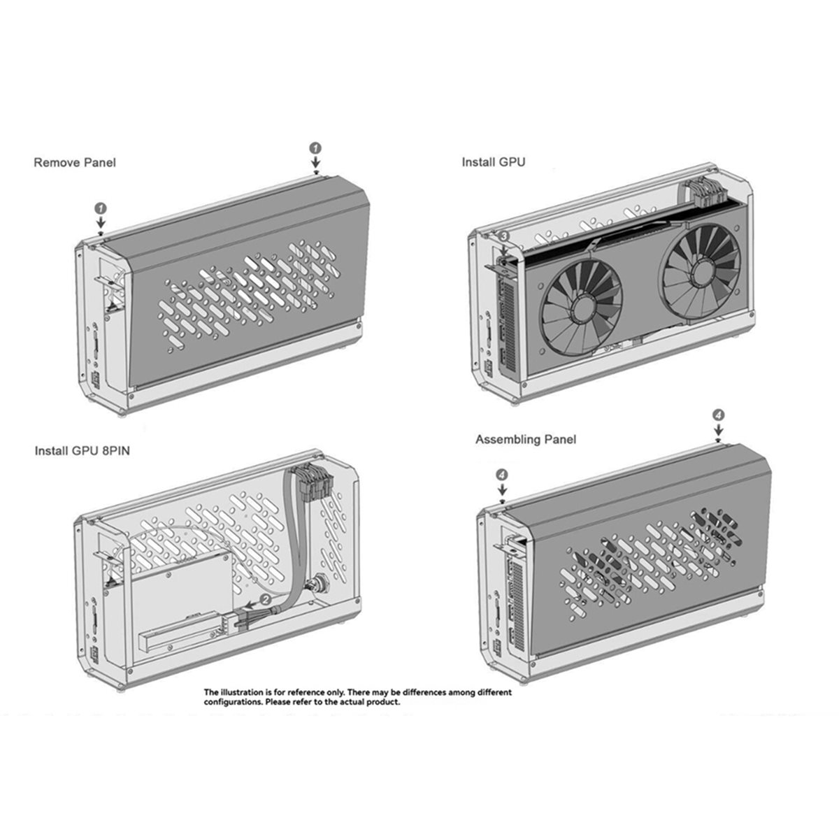 OCuP4GaN OCuLink GPU Dock puce - External Gpu Dock Pcie 4.0 Oculink avis et prix