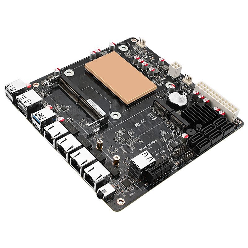 Carte mère NAS basse consommat - Nas Motherboard N100 6 Sata avis et prix