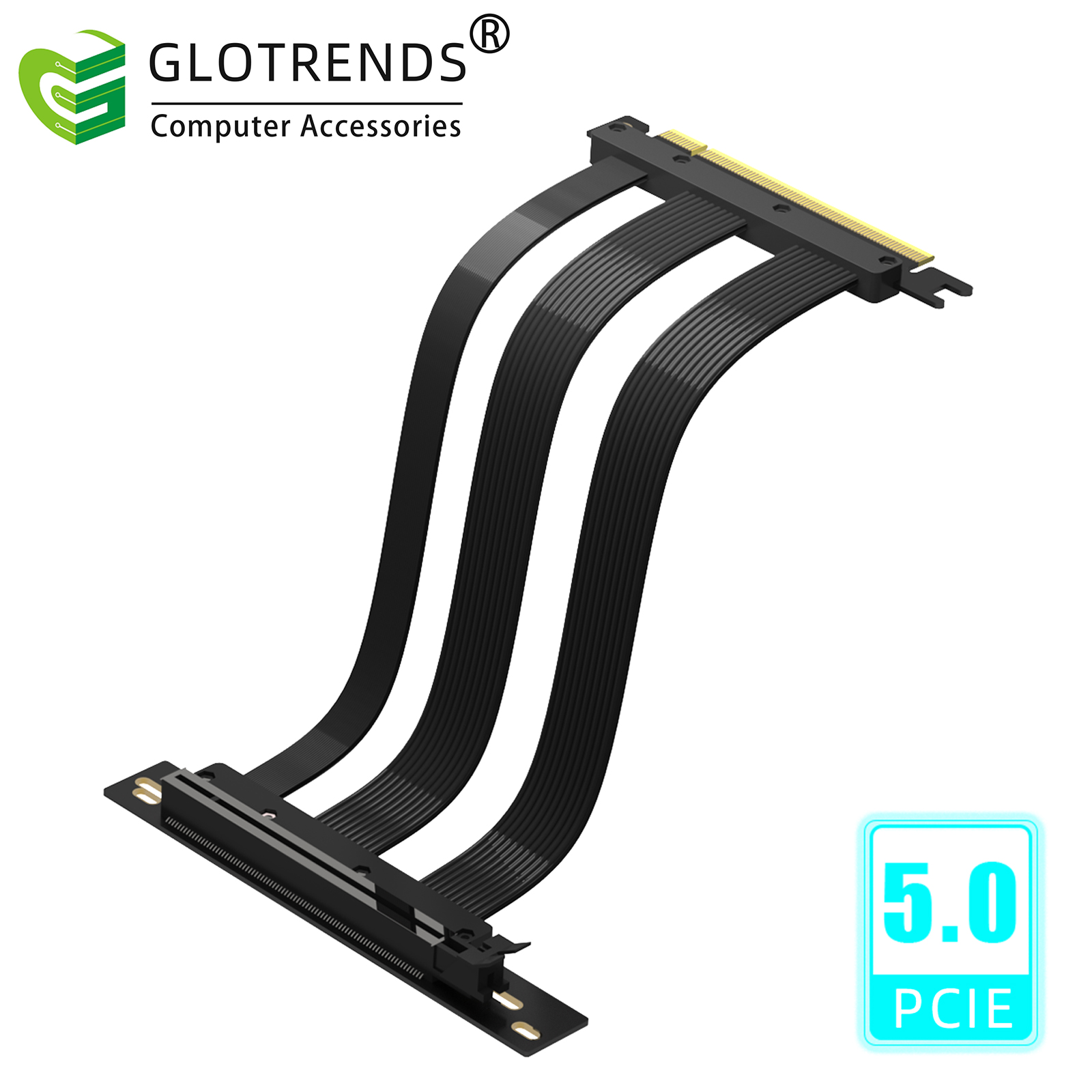 Câble Riser PCIE 5.0, Compatib - Pcie 4.0 X16 Riser Cable 90 Degree avis et prix