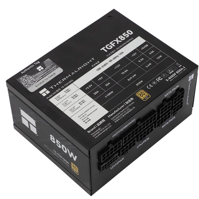 Thermalright TR-TGFX850 SFX Go - Sfx Power Supply 850W Gold avis et prix