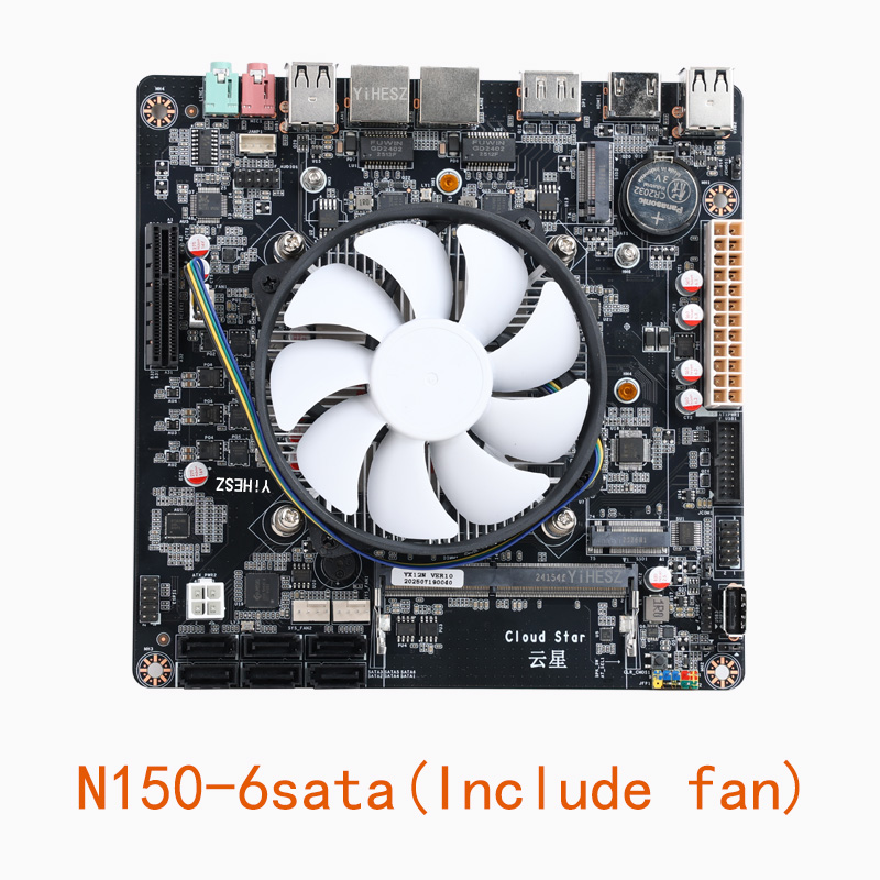 Carte mère NAS DDR4 N100/N150  - Nas Motherboard N100 6 Sata avis et prix