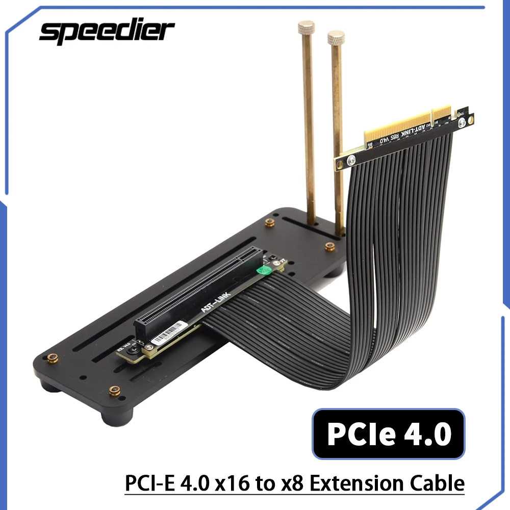 Câble Riser PCI Express 4.0 X8 - Pcie 4.0 X16 Riser Cable 90 Degree avis et prix