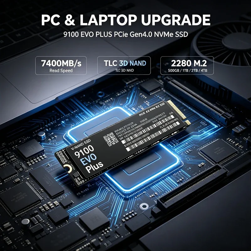 9100 EVO Plus M.2 NVMe SSD 1TB - M.2 Nvme 4Tb Pcie 4.0 Ssd avis et prix