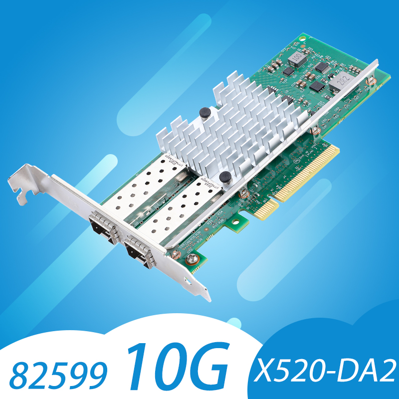 Carte réseau Intel X520-DA2 10 - 10Gb Sfp+ Pcie Network Card Dual Port avis et prix