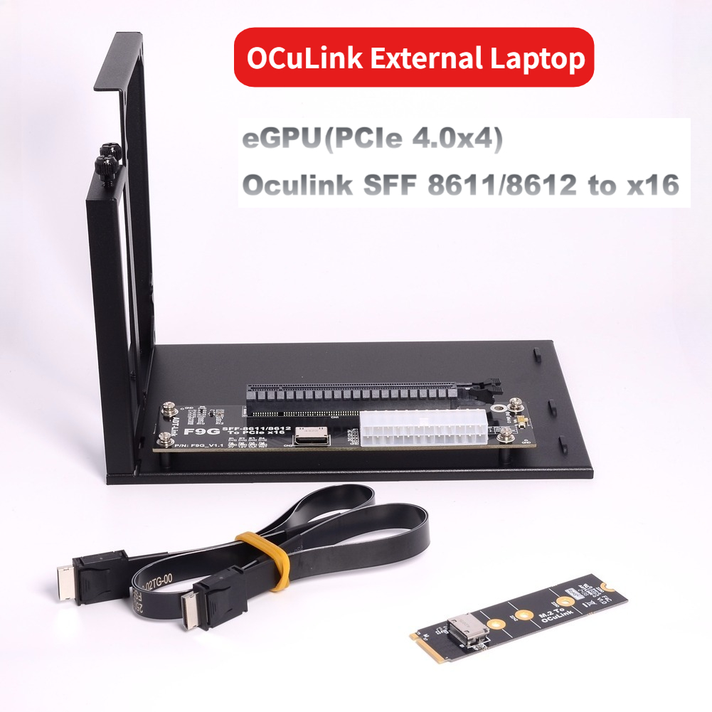 F9G-BK7 EGPU Oculink GPU Dock  - External Gpu Dock Pcie 4.0 Oculink avis et prix