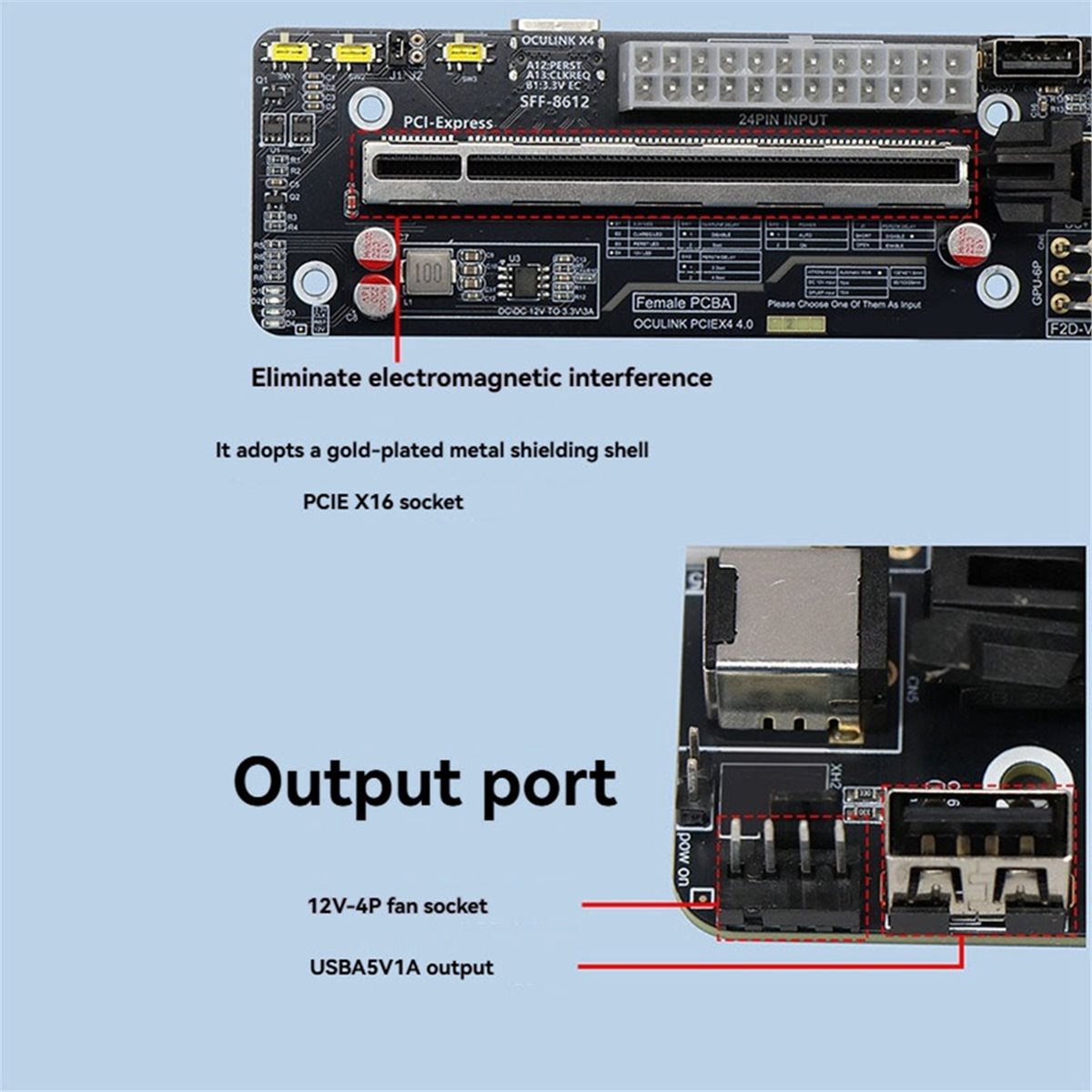 Nouvelle carte de développemen - External Gpu Dock Pcie 4.0 Oculink avis et prix