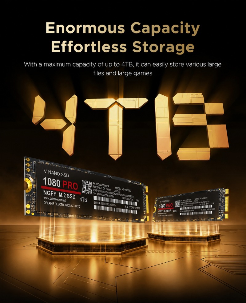 SSD NVMe M.2 2280 PCIe 4.0 108 - M.2 Nvme 4Tb Pcie 4.0 Ssd avis et prix
