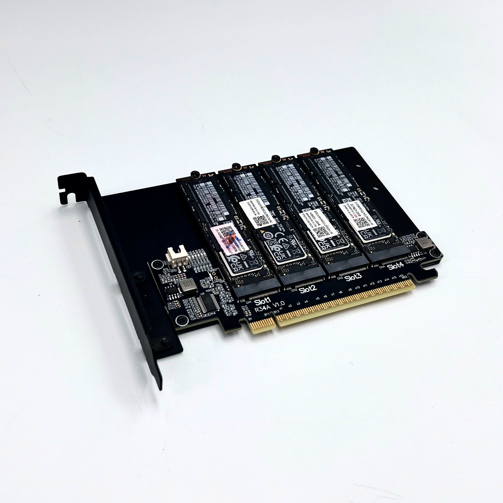 Carte de répartition R34A PCIe - Quad M.2 Nvme Pcie Bifurcation Card avis et prix