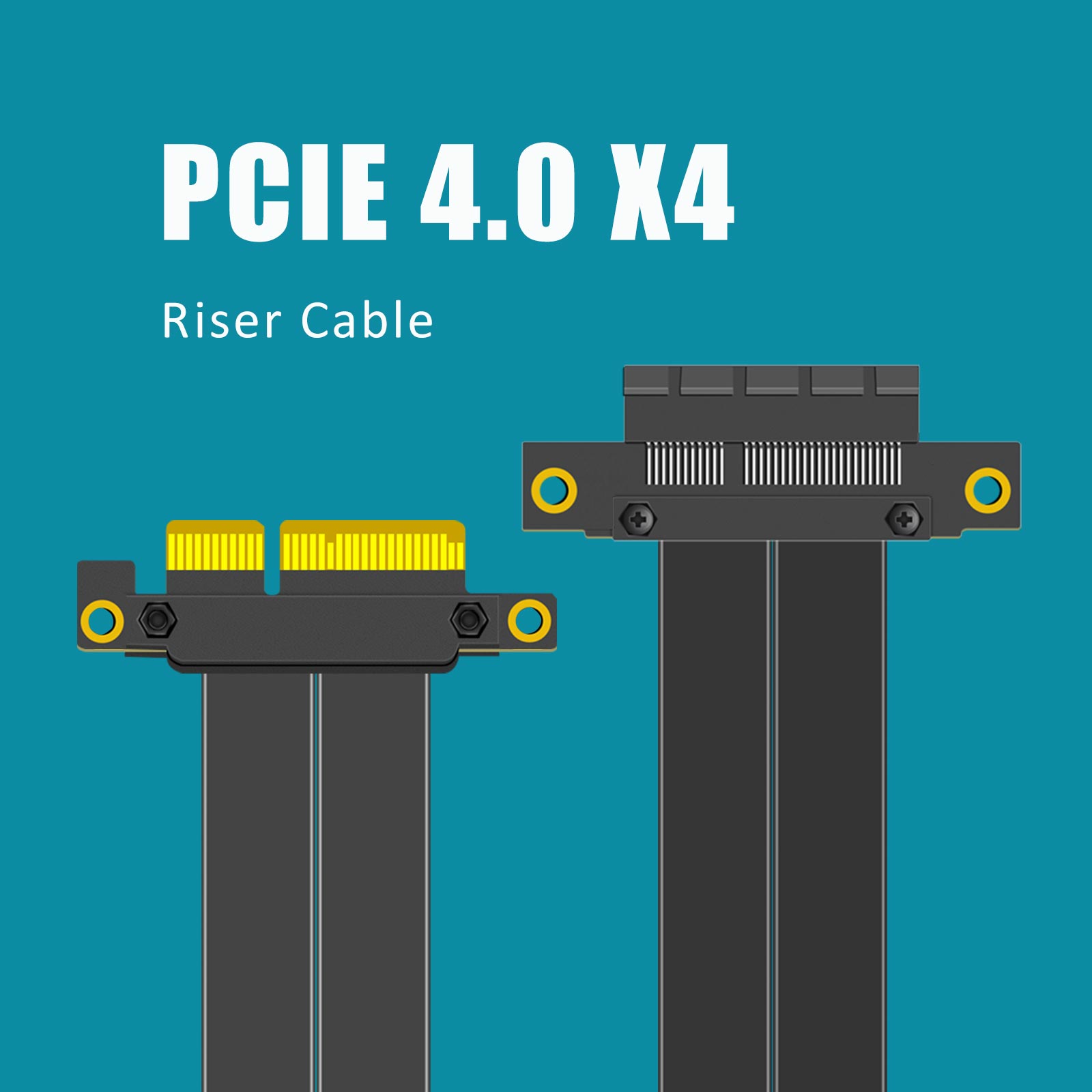 Câble Riser PCIe 4.0 X4, angle - Pcie 4.0 X16 Riser Cable 90 Degree avis et prix