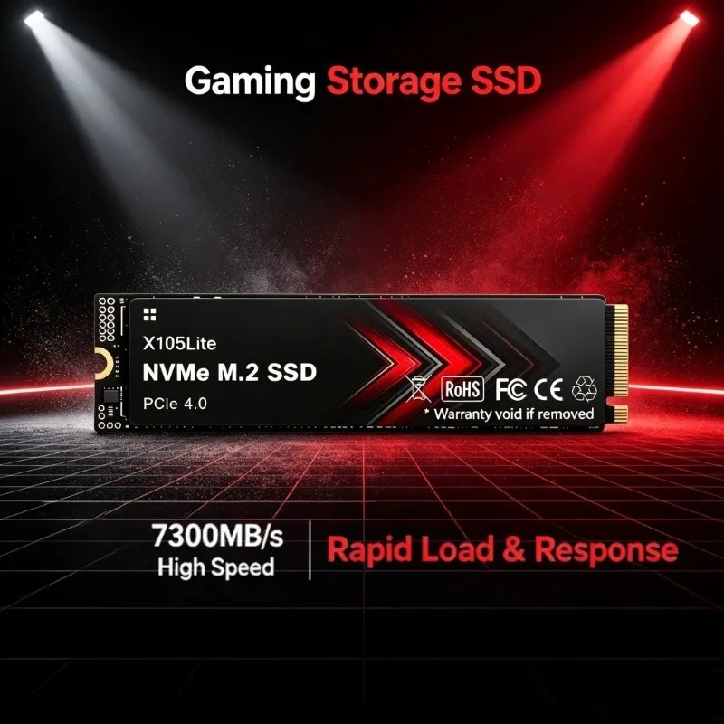 X105Lite M.2 NVMe SSD PCIe 4.0 - M.2 Nvme 4Tb Pcie 4.0 Ssd avis et prix