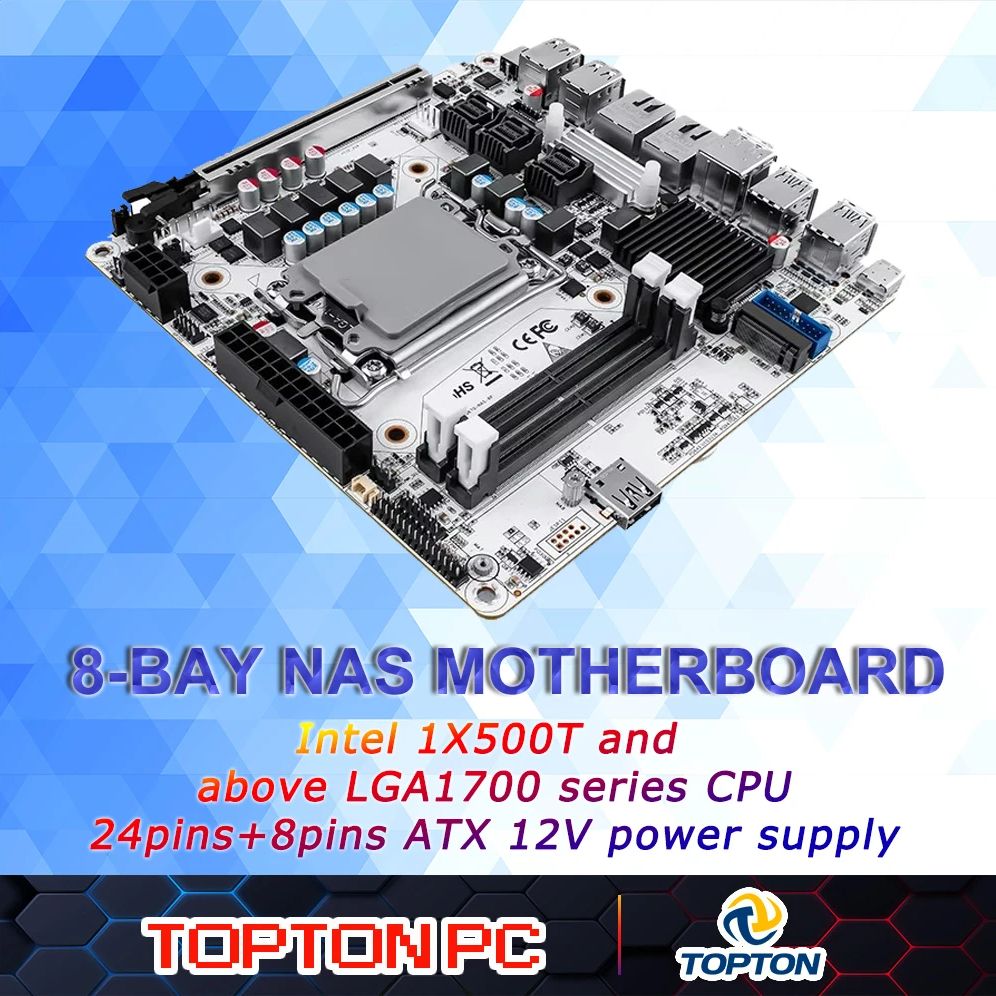 Carte mère NAS Mini ITX à 8 ba - Lga 1700 Ddr5 Itx Motherboard avis et prix