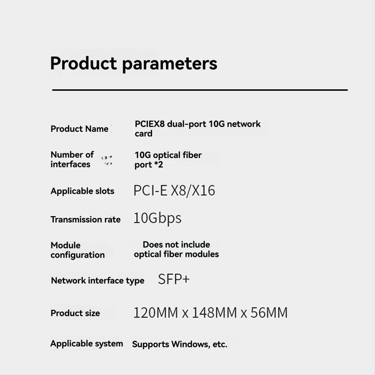 Stable- X520-DA1 10 Go SFP + c - 10Gb Sfp+ Pcie Network Card Dual Port avis et prix