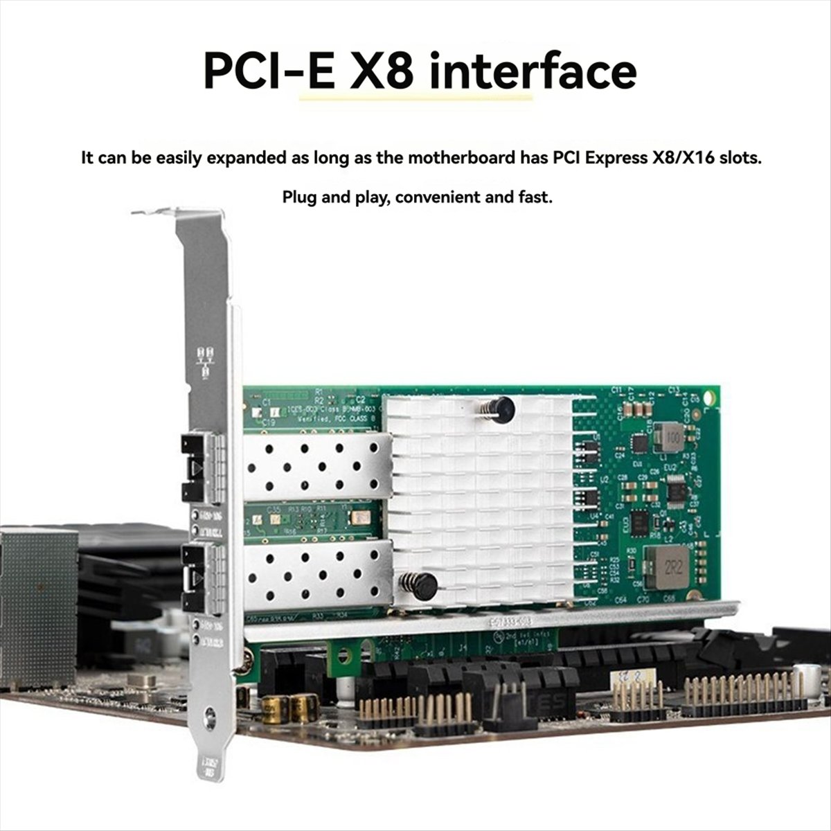 Stable- X520-DA1 10 Go SFP + c - 10Gb Sfp+ Pcie Network Card Dual Port avis et prix