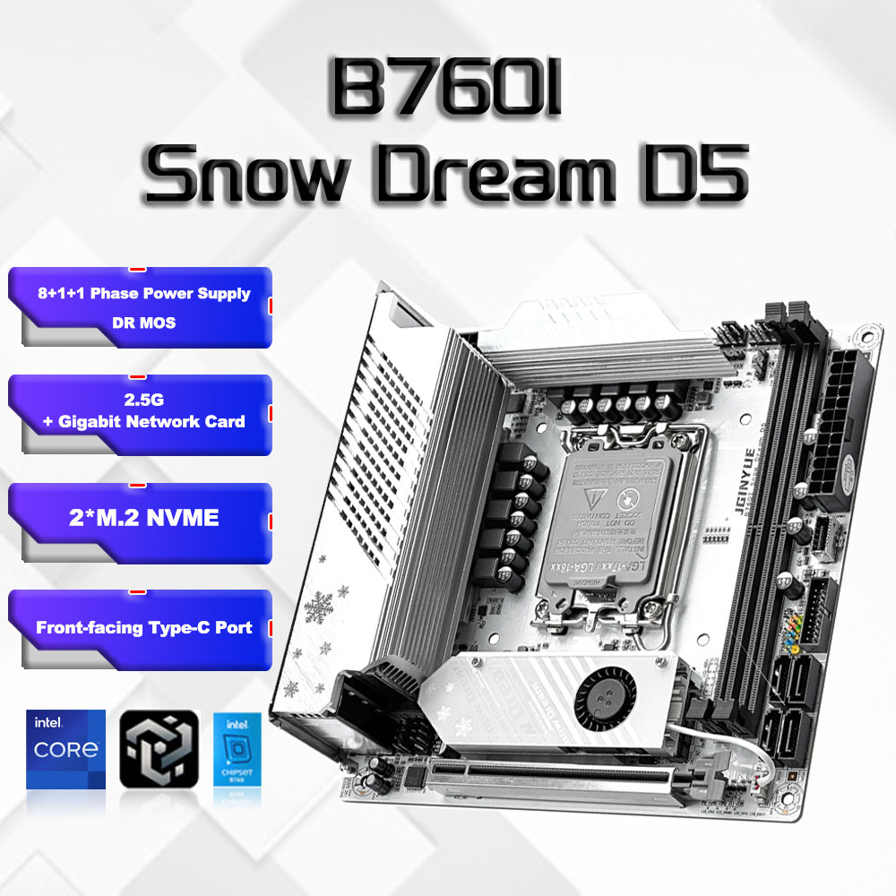 B760i ARGB WIFI DDR5 carte mèr - Lga 1700 Ddr5 Itx Motherboard avis et prix