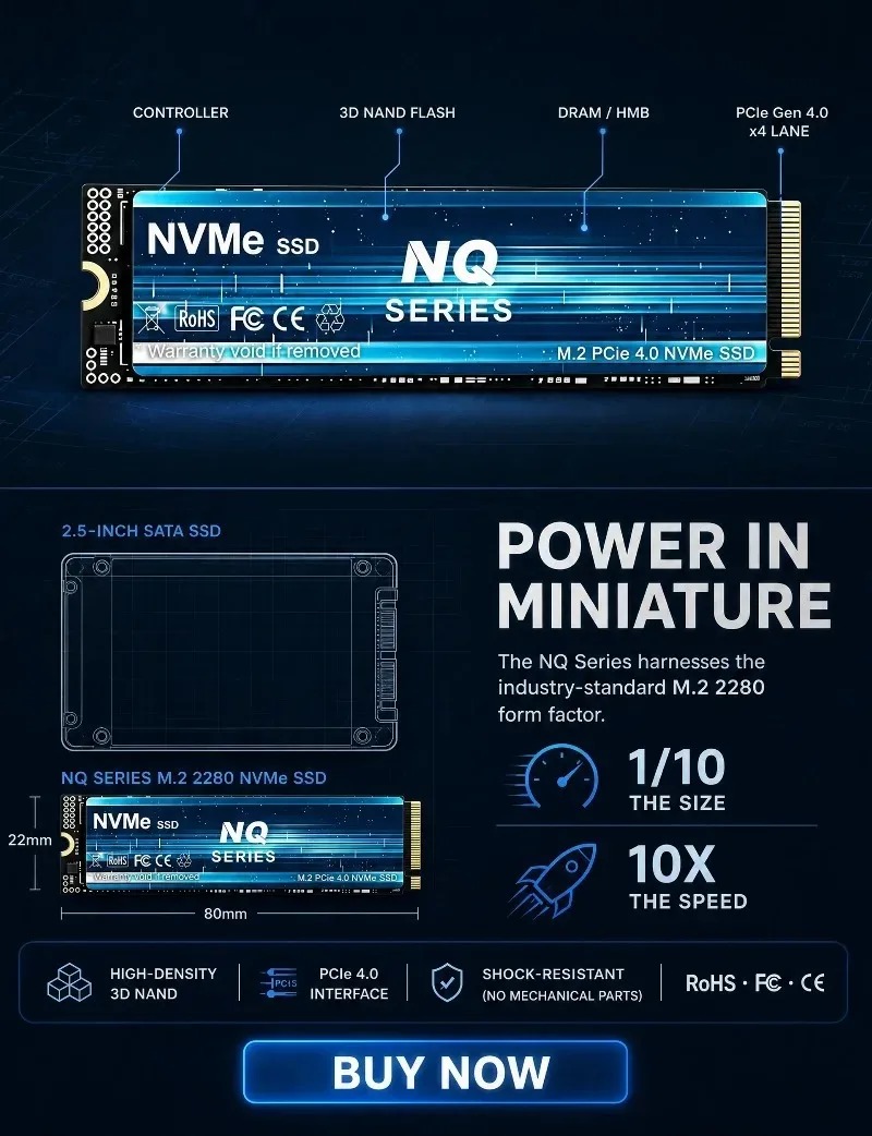 NQ 2TB 4TB PCIe 4.0 NVMe M.2 S - M.2 Nvme 4Tb Pcie 4.0 Ssd avis et prix