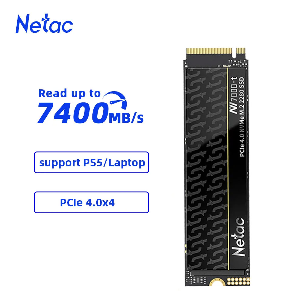 Disque SSD interne Netac NVMe  - M.2 Nvme 4Tb Pcie 4.0 Ssd avis et prix
