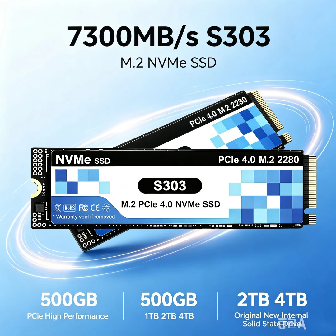 SSD 2026 S303 500 Go 1 To 2 To - M.2 Nvme 4Tb Pcie 4.0 Ssd avis et prix